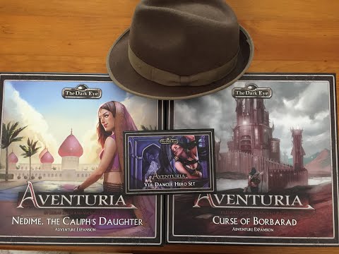 Aventuria: Solo Expansions Unboxing