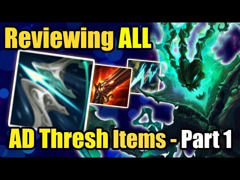 Reviewing ALL AD Thresh Items - Part 1