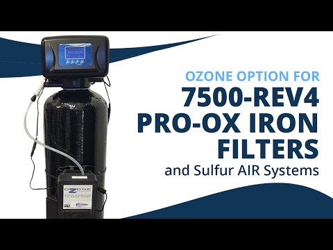 Ozone Option for 7500-Rev4 Pro-OX Iron Filters and Sulfur AIR Systems
