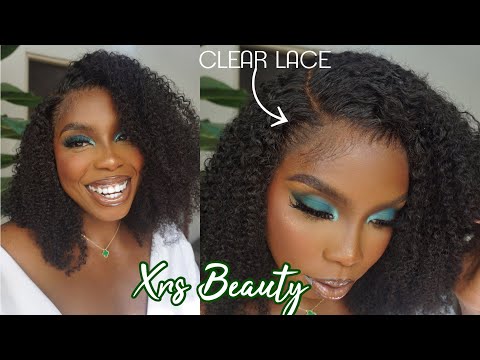 MUST HAVE!! Let's Slay This UNDETECTABLE *NEW* CLEAR LACE Tight Curly Wig | XRSBEAUTYHAIR