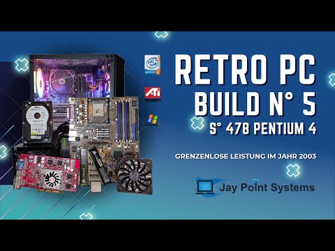 Sockel 478 Pentium 4 Retro PC Build - Grenzenlose Leistung im Jahr 2003 | #RetroBastelei 5.0 (2024)