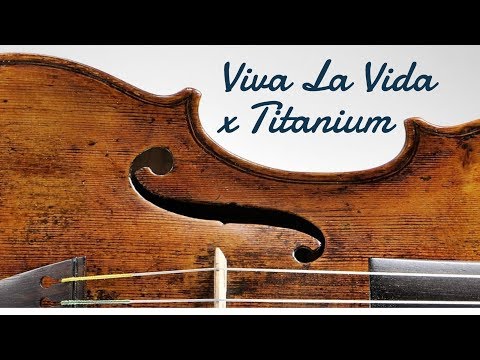 Viva La Vida x Titanium (Live loop) || Violin Cover【Dominique Casacop】