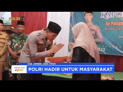GELAR SAFARI RAMADAN, POLRES JEMBER SANTUNI LANSIA
