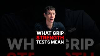 FREE SOLO CLIMBER ALEX HONNOLD TESTS HIS GRIP STRENGTH 🤯