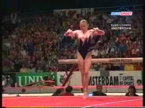 Marine Debauve - 2004 European Championships EF - Floor Exercise