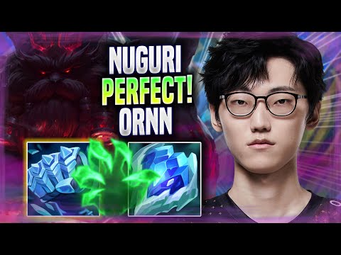 NUGURI PERFECT GAME WITH ORNN! - DK Nuguri Plays Ornn TOP vs Hecarim! | Season 2022