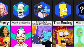 Comparison: Dark Secrets About The Simpsons