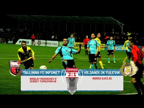XXXII voor 2015: Tallinna FC Infonet - Viljandi JK Tulevik 2:1 (1:0)