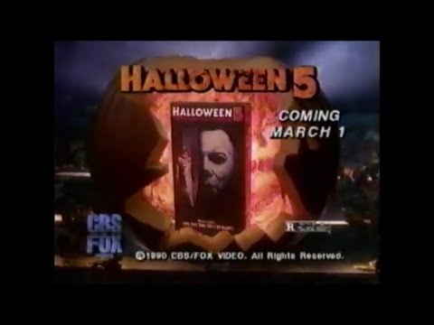 HALLOWEEN V (1989) VHS Trailer [#halloween5 #halloween5trailer]