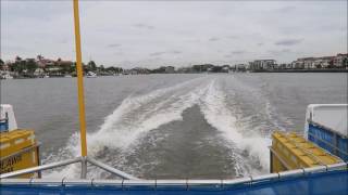 Brisbane CityCat to Portside Cruise Terminal