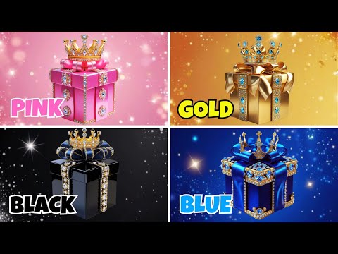 Choose Your Gift 4 🎁😍🤑🖤 | Gift Box 4  - Choose One Gift | 4 giftbox 👑 #chooseyourgiftbox