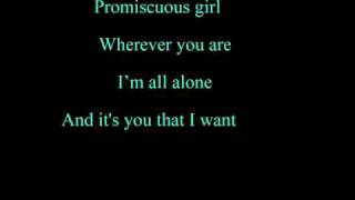 Promiscuous Girl With Lyrics