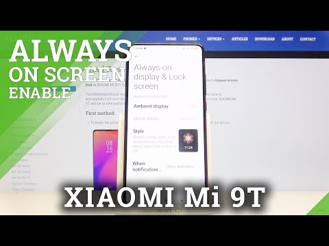 How to Turn Off Always on Display XIAOMI Mi 9T – Disable Always On Display Feature