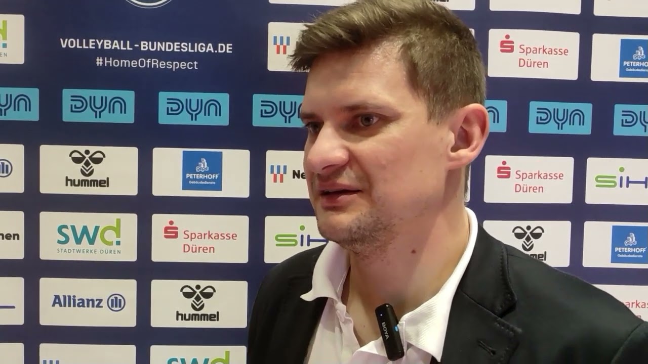  Adam Swaczyna, der Trainer des VfB Friedrichshafen 