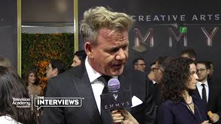Emmy nominee Gordon Ramsay on nutrition and "MasterChef Junior" — 2017 Creative Arts Emmys