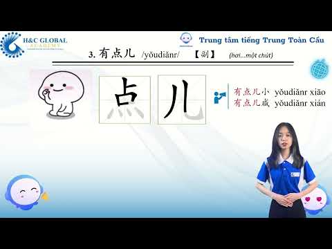 Tiếng Trung Toàn Cầu H&C - bài 15 Capítulo 15: Onde você está no final da semana? : número do ponto