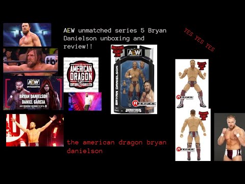 Bryan Danielson AEW action figure and unboxing  and review