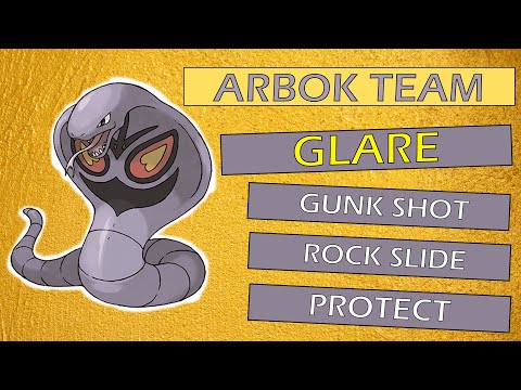 Arbok Glares at the Competition
