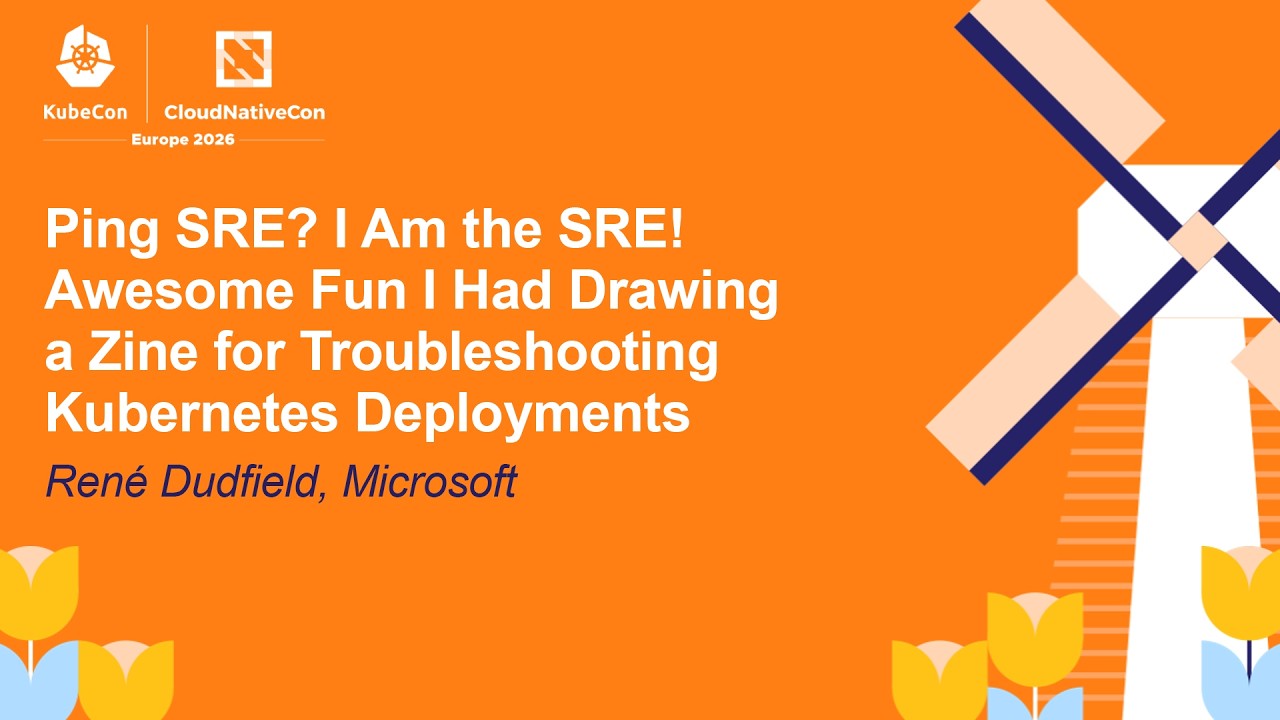 Ping SRE? I Am the SRE! Awesome Fun I Had Drawing a Zine for Troubleshooting Kubern... René Dudfield