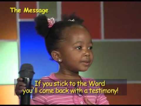Young Girl Preaches Like Pastor Chris (Speaks in tongues)