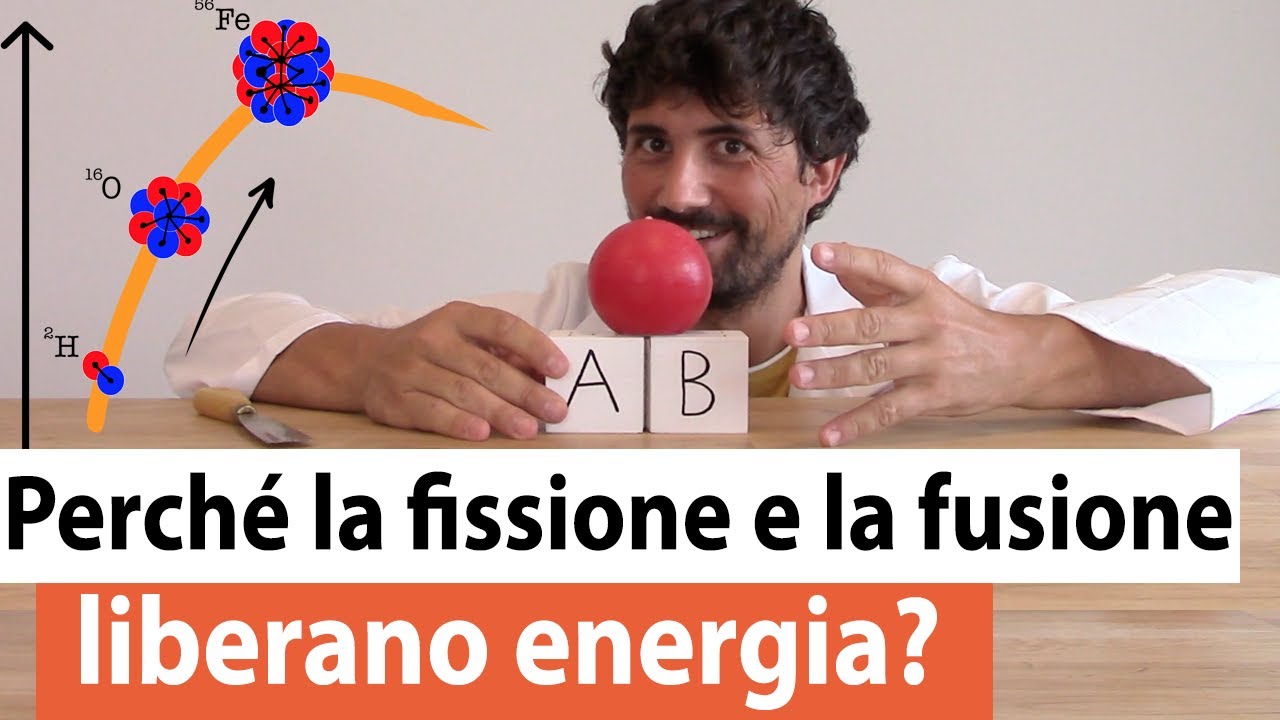 La FISSIONE e la FUSIONE NUCLEARE liberano ENERGIA (il segreto sta nell'ENERGIA DI LEGAME)