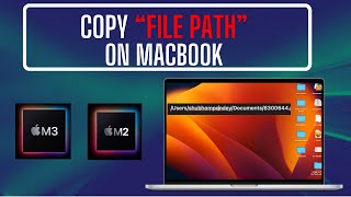 How to Copy File Path On Mac | MacBook Tutorial