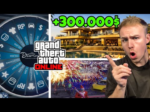 Neues Silvester UPDATE, 300.000$ und Schnee weg in GTA 5 ONLINE❗️Neue Eventwoche & Geld verdienen!