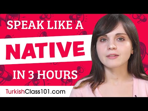 Turkish Skills for the Real-World: Spoken Turkish Practice in 1 Hour