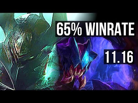 MORDEKAISER vs REK'SAI (JUNGLE) | 9/1/10, 65% winrate, Legendary | EUW Diamond | v11.16