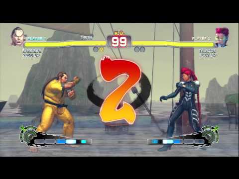 Reddit Tournament: Triox403 (Juri/C,. Viper) vs BreakEVE (Dan/Balrog)