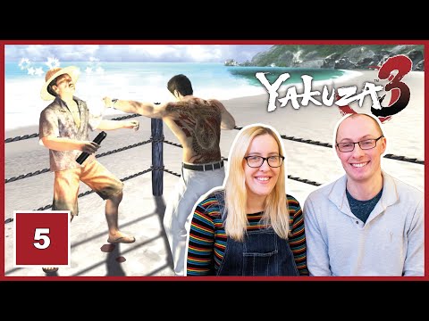 LET'S PLAY | Yakuza 3 Remastered - Part 5 | FISHING, YONASHIRO TRAINING & OKINAWA CABARET CLUB!
