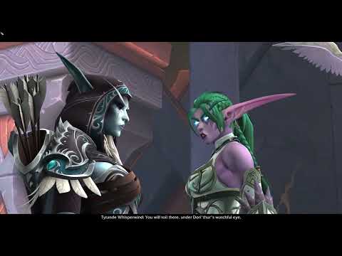 World Of Warcraft Shadowlands: Sylvanas's final fate ingame cinematic (Better Volume)