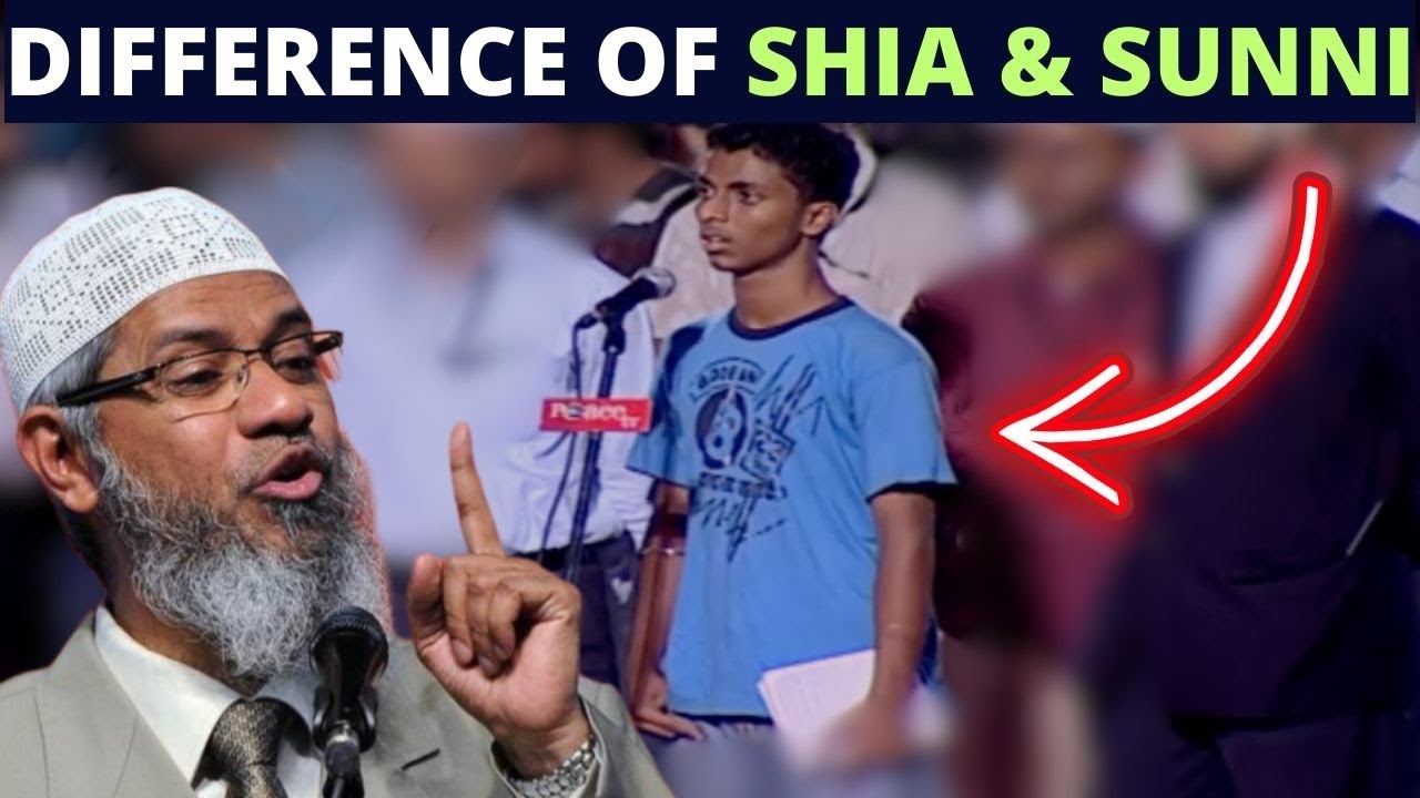 NON MUSLIM KID ASKS DR ZAKIR NAIK WHY SHIA MUSLIMS ARE LESS IMPORTANT THAN SUNNI MUSLIMS?
