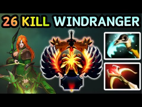🔥 NEW PATCH 7.40 !!! WINDRANGER MID RUNS AT CORES AND WINS | DOTA 2 GAMEPLAY 🔥