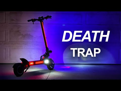 This 50 MPH electric scooter is DANGEROUS // Nanrobot LS7+ Unboxing, Test, Review