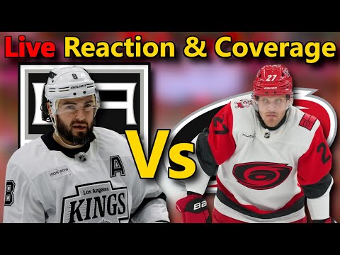 This Game Is Way Bigger Than It Looks | Kings vs Hurricanes LIVE