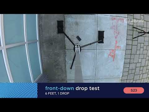 Samsung Galaxy S23 drop test - from 6 feet or 1.8 metres above ground