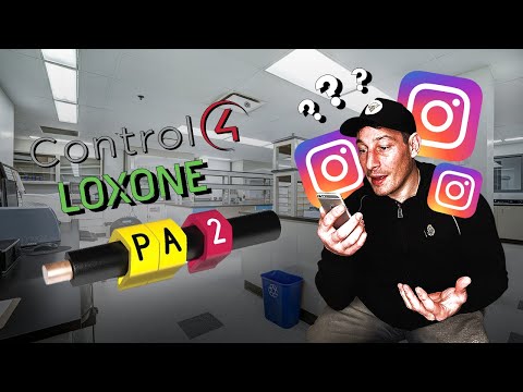 Loxone Vs Control4 & Cable Identification Chat on Instagram