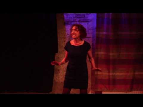 1. Goldmund Erzählerwettstreit im Stemmerhof München - Erzählerin Gabriele Zinngraf