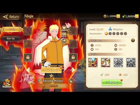 Nindo Fire Will New Giftcodes - Add 2 New LR Ninja Naruto & Minato