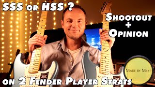 Video thumbnail for SSS or HSS pickups? Shootout + Opinion (on Fender Player Series Strat)! by Made by Miike