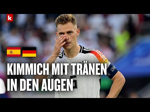Kimmich total niedergeschlagen: "Sehr, sehr bitter" | Deutschland - Spanien 1:2