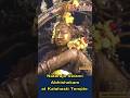 Nataraja Swami Abhishekam At Kalahasti Temple