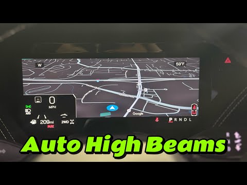 How to Use Your Auto High Beams on Your GMC Yukon