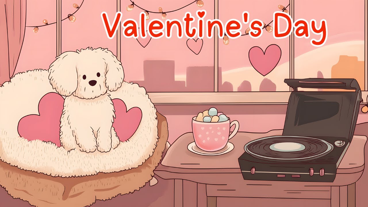 Sweetheart Lofi Vibes 💖 Chill Beats for a Dreamy Valentine's Day 🍫