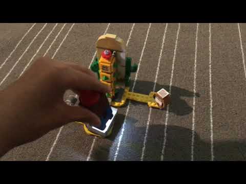 LEGO Super Mario Desert Pokey’s play functionality