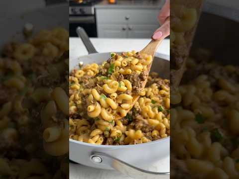 Healthier hamburger helper