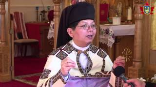 Easter Sunday in Eastern Catholic Church, Richmond, BC, April 5, 2015