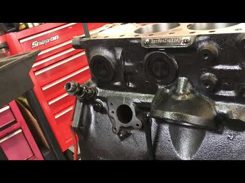 Thumbnail for MG MGB 1974 - Engine Block Rebuild - Check out the new pistons and cylinder liners TOP QUALITY WORK by Car