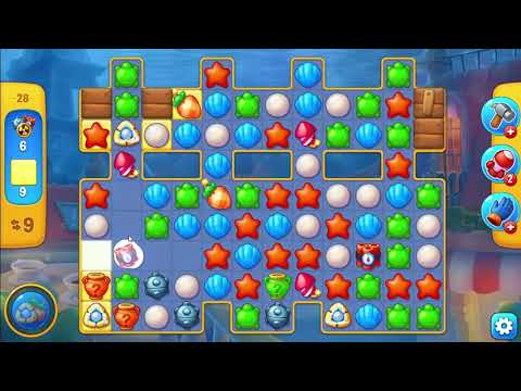 Fishdom Atlantis Cup Stage 28 no boosters